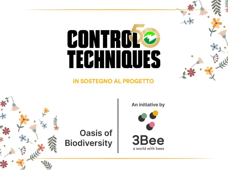 Control Techniques celebrates 50 years and adopts a beehive Elevatori