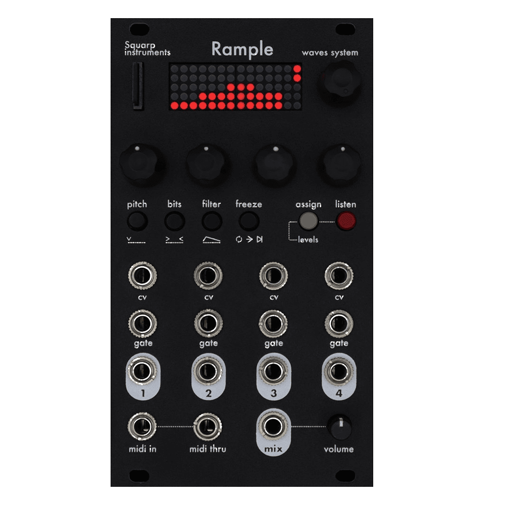 Squarp Instruments Rample Eurorack Sampler and FX Module Elevator Sound
