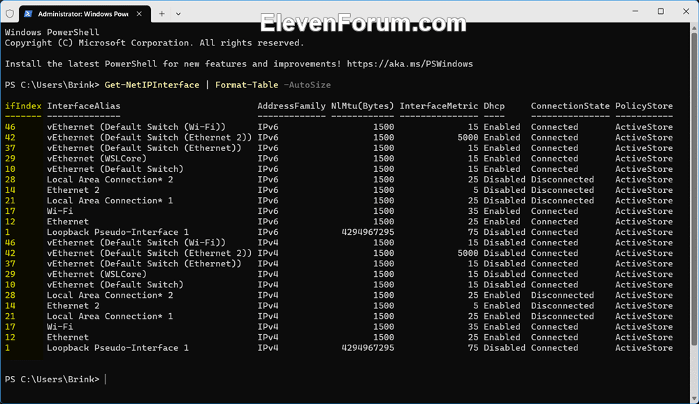 Change Network Adapter Interface Connection Priority Order in Windows