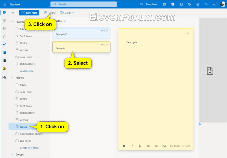 Delete Sticky Notes in Windows 11 Tutorial Windows 11 Forum