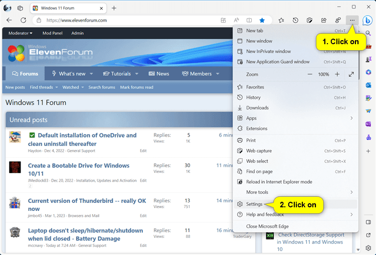 Enable or Disable Vertical Tabs in Microsoft Edge Tutorial Windows 11