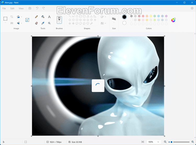 Remove Background of Image in Paint app in Windows 11 Tutorial