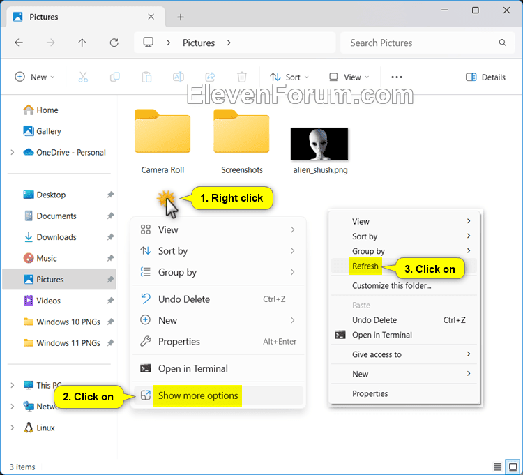 Refresh in File Explorer in Windows 11 Tutorial Windows 11 Forum