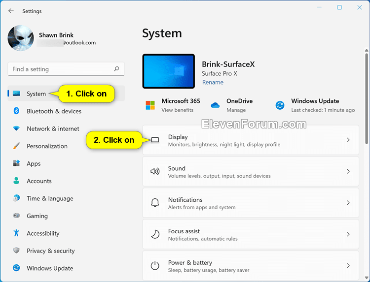Turn On or Off Screen Rotation Lock in Windows 11 Tutorial Windows 11