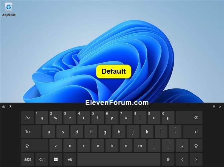 Change Touch Keyboard Layout in Windows 11 Tutorial Windows 11 Forum