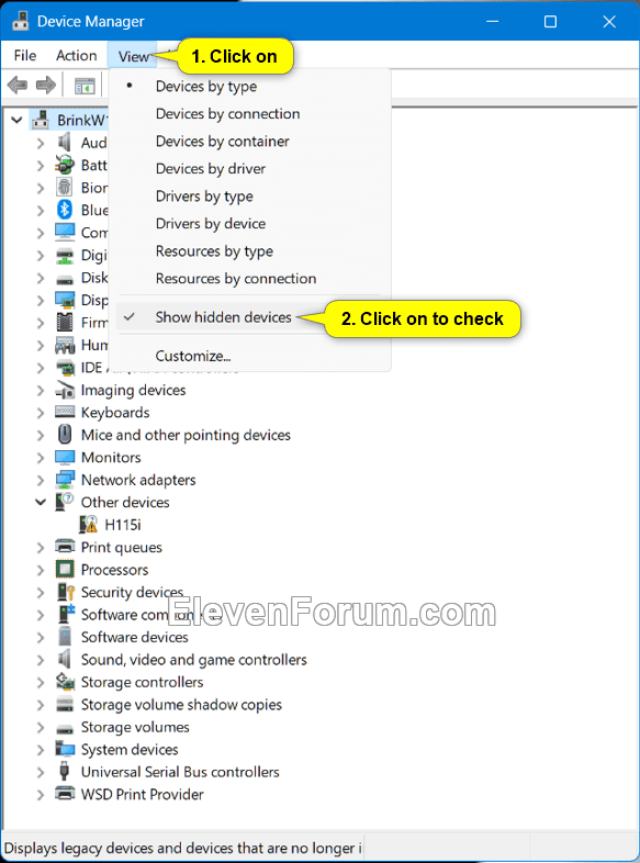 Uninstall Driver in Windows 11 Tutorial Windows 11 Forum