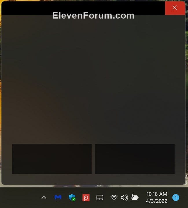 Show or Hide Virtual Touchpad icon on Taskbar in Windows 11 Tutorial