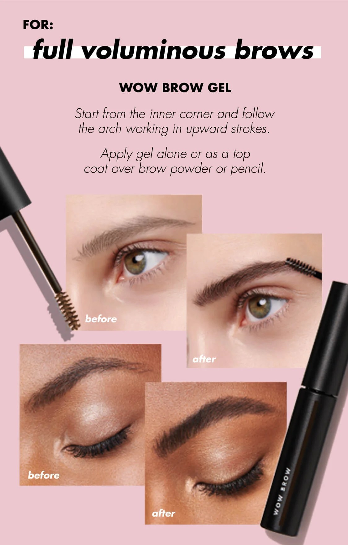 Wow Tinted Brow Gel e.l.f. Cosmetics