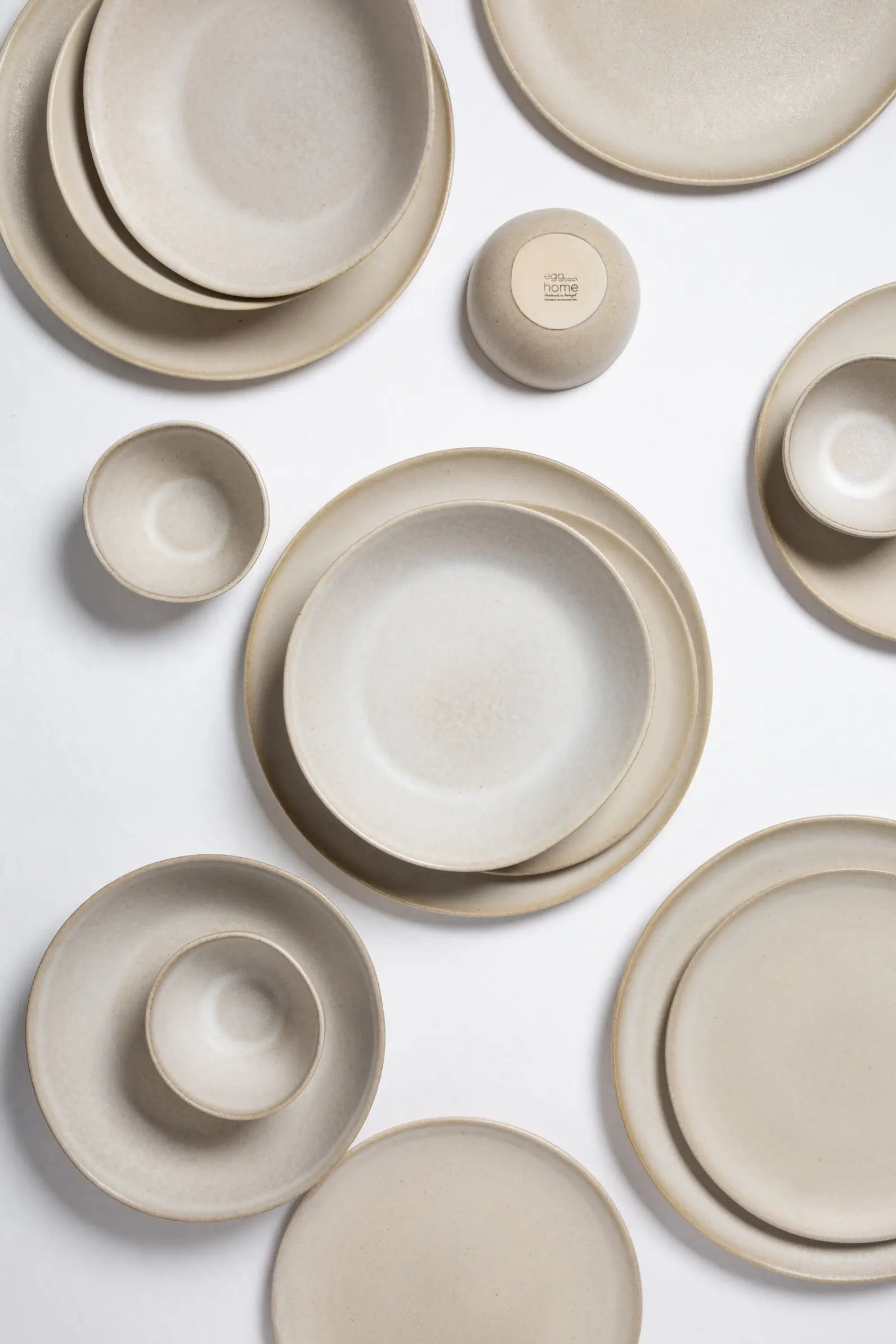 Handmade Non Toxic Stoneware Sand Storm Dinnerware Collection 16