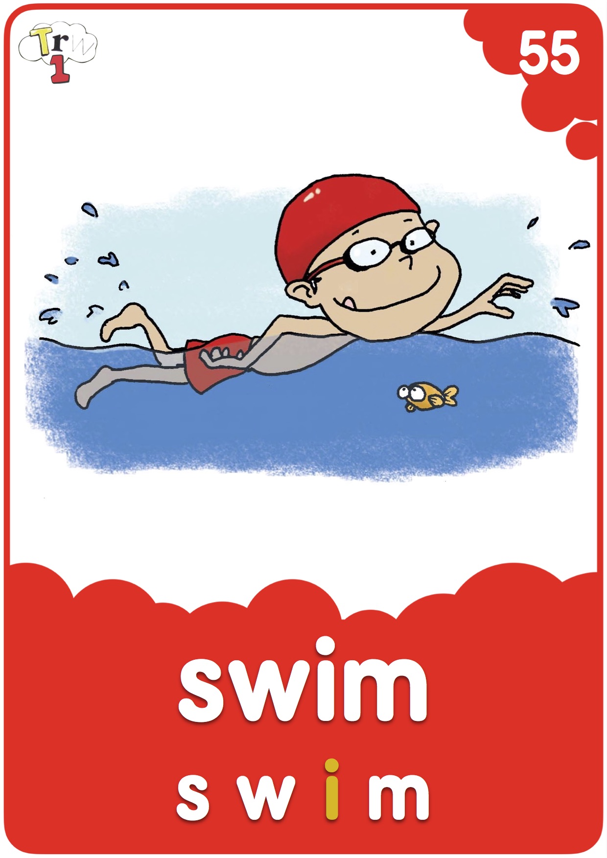 TRW Readers 1 Flash Cards ELF Learning