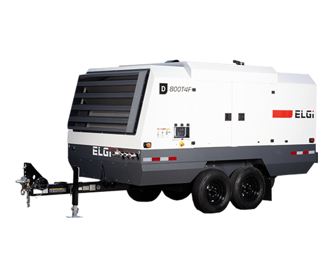 800 cfm Portable Diesel Air Compressors Elgi USA