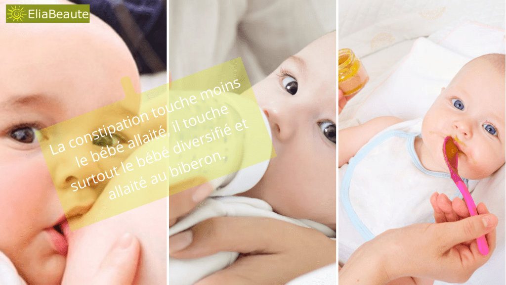 Constipation du nourrisson soigner naturellement