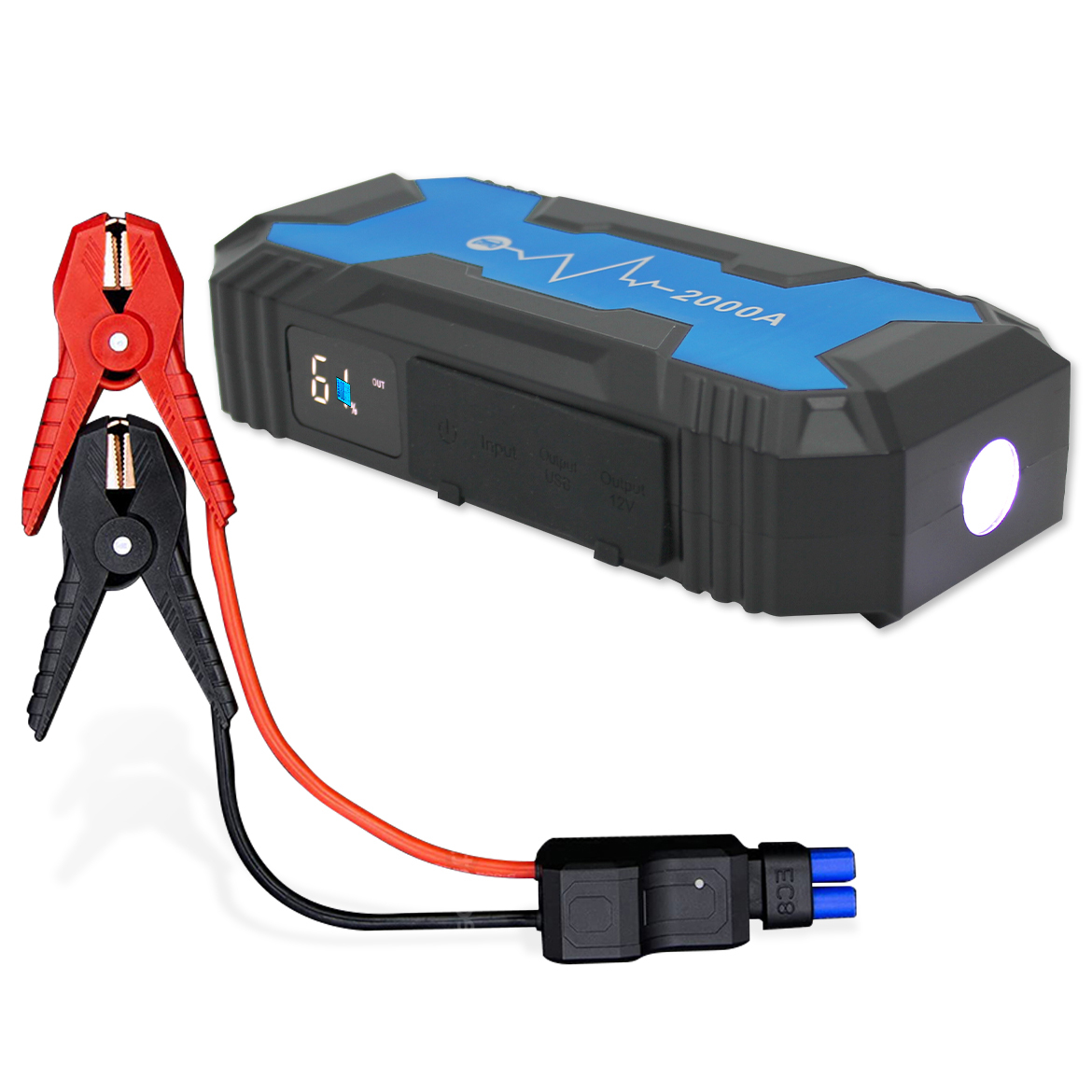 Maxxlee 2000A Car 12V Portable Jump Starter Battery Charger 36800mAh
