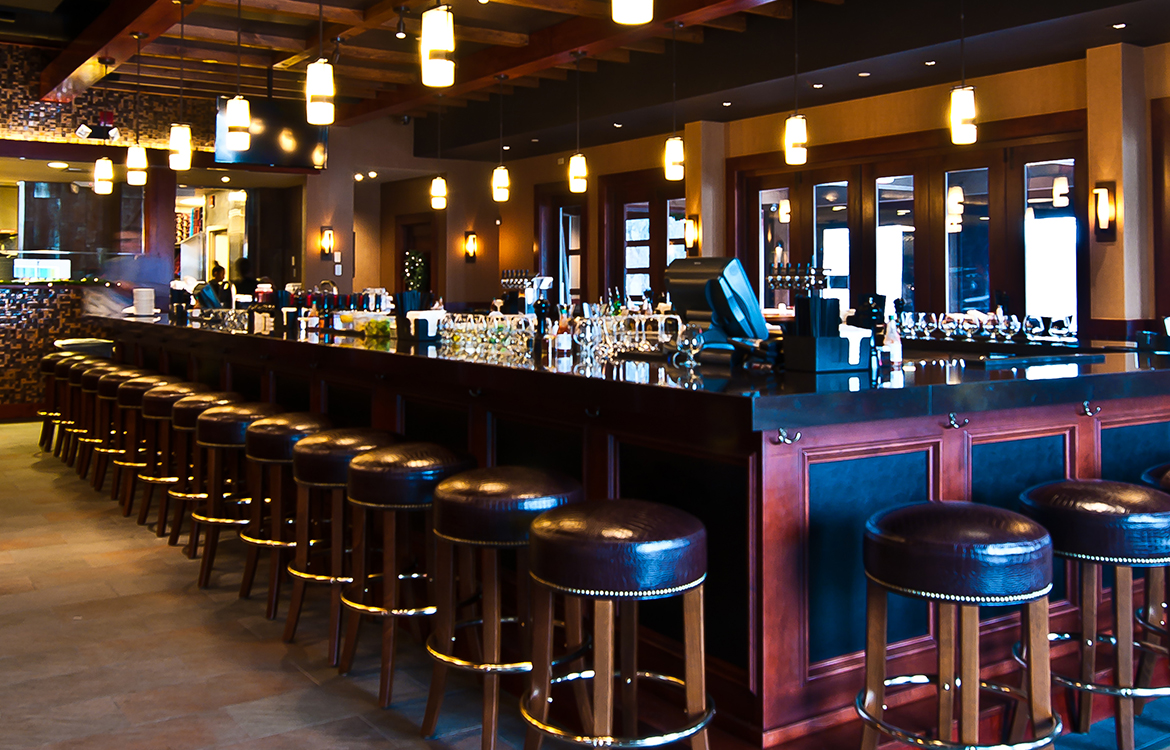 Woodmore Copper Canyon Grill Elise Moore Interior Design Washington DC