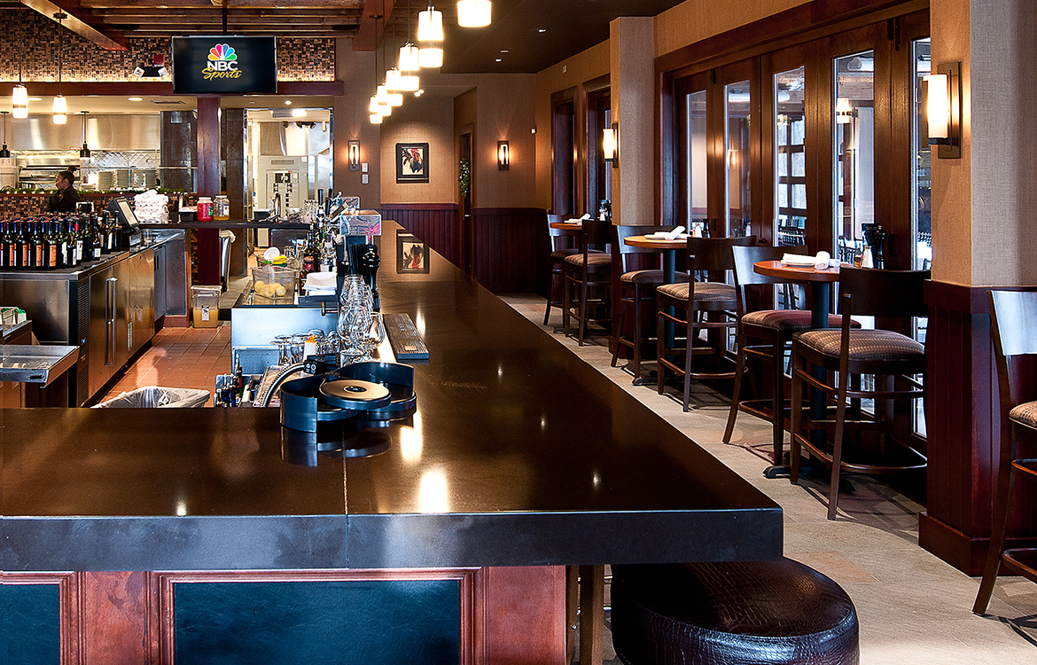 Woodmore Copper Canyon Grill Elise Moore Interior Design Washington DC