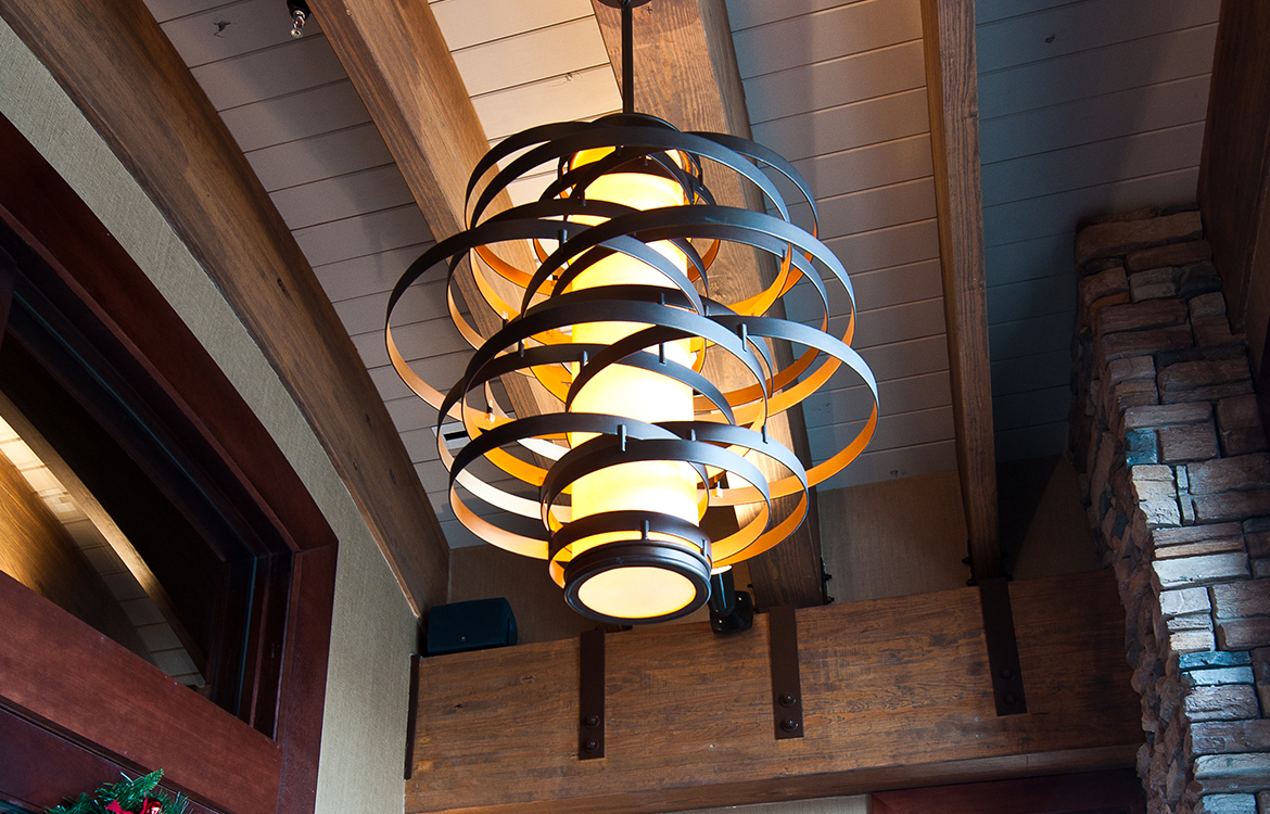 Woodmore Copper Canyon Grill Elise Moore Interior Design Washington DC