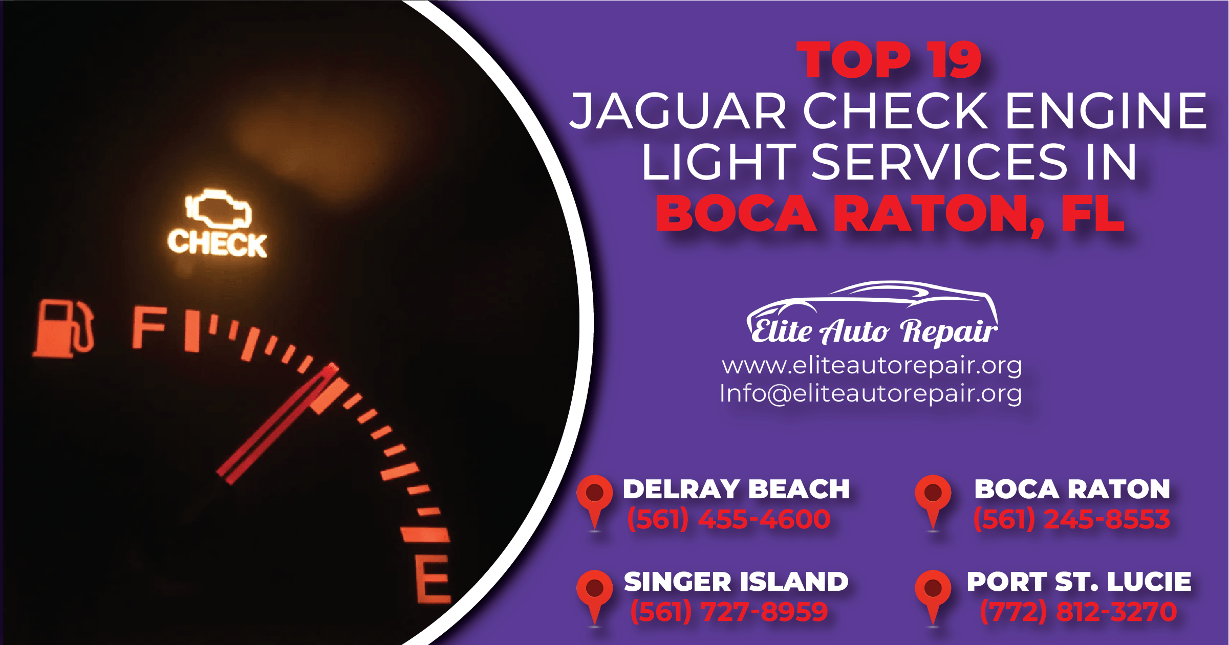 Top 19 Jaguar Check Engine Light Services in Boca Raton, FL