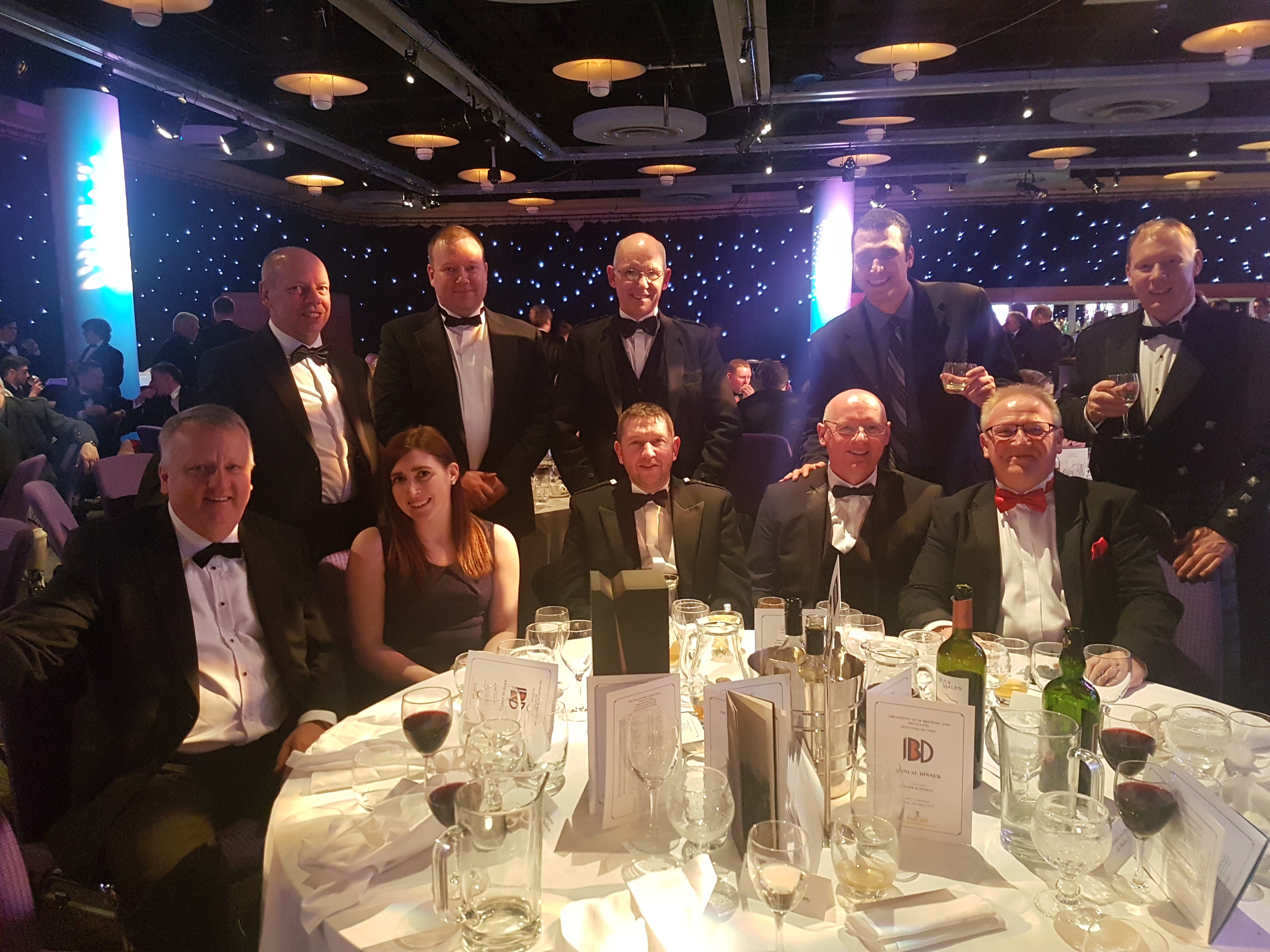 Celebrations at the IBD Scottish Section Annual Awards Dinner Elite