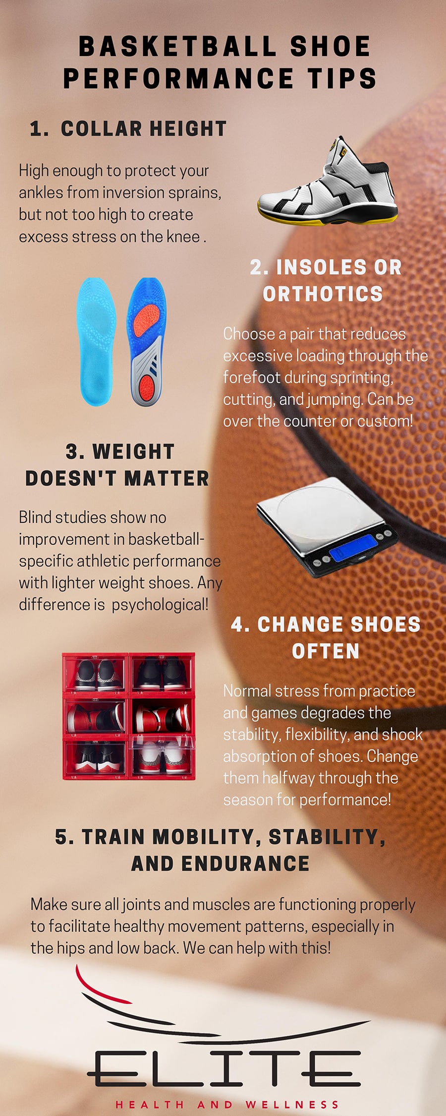 Basketball Shoe Performance Tips Elite Health and Wellness