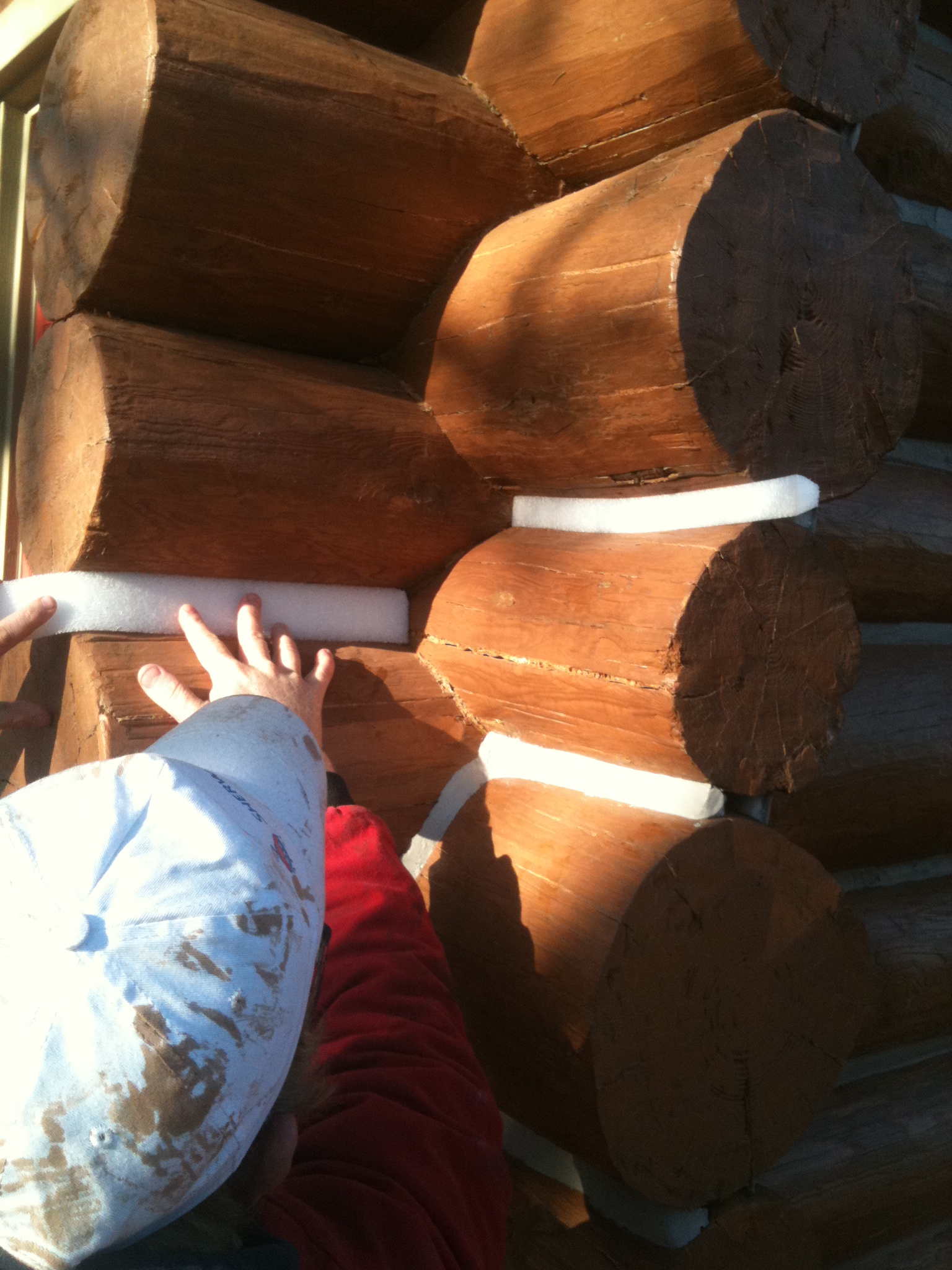 Log Home Chinking & Caulking Elite Log Home Services