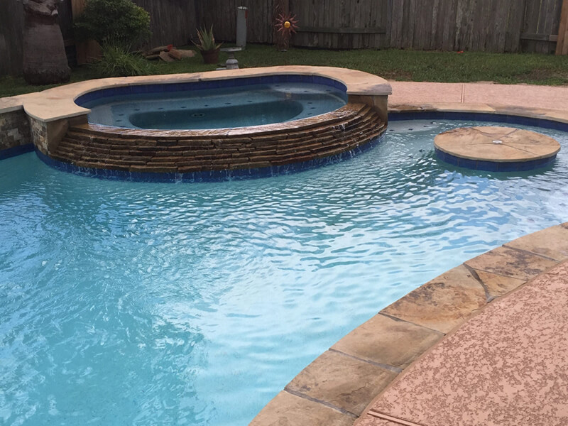 pool design League City pool builder League City pool construction