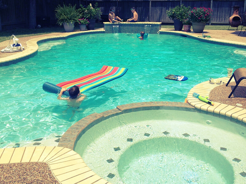 pool design League City pool builder League City pool construction