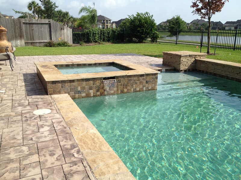 pool design League City pool builder League City pool construction