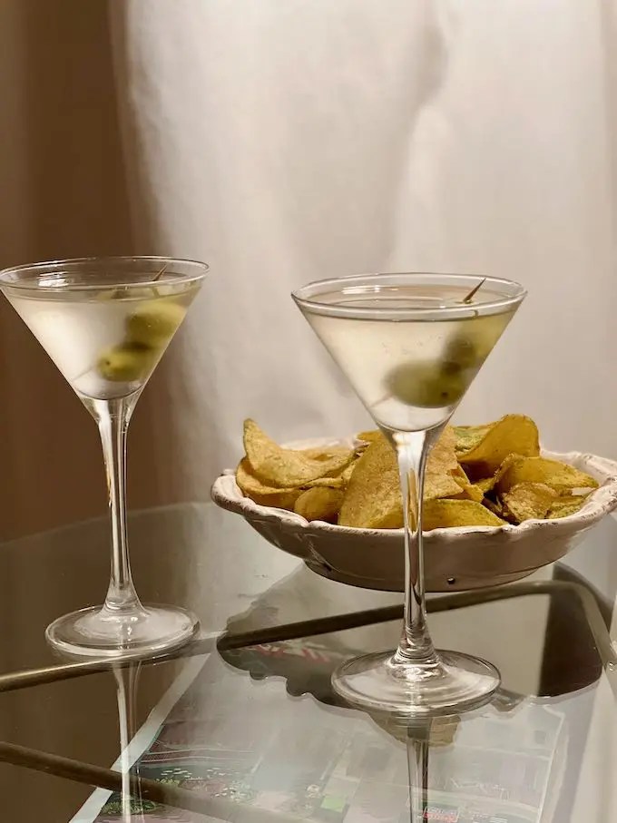 Dirty Vodka Martini Elizabeth Minchilli