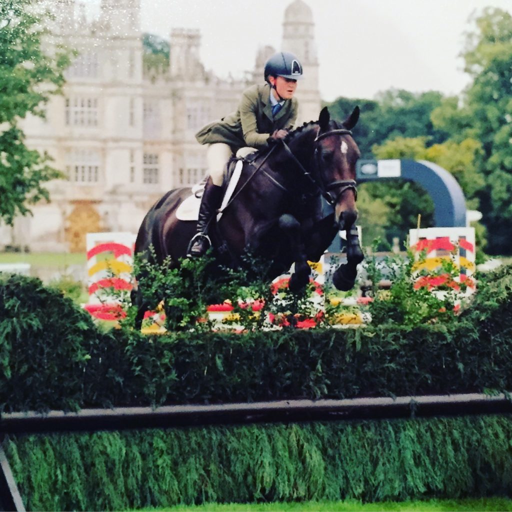 Burghley Young Event Horse Final Eliza Stoddart Eventing