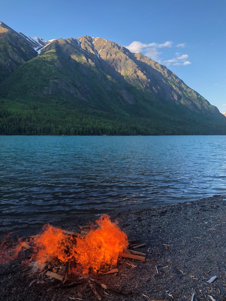 Cooper Landing, Alaska Cabin has been demolished