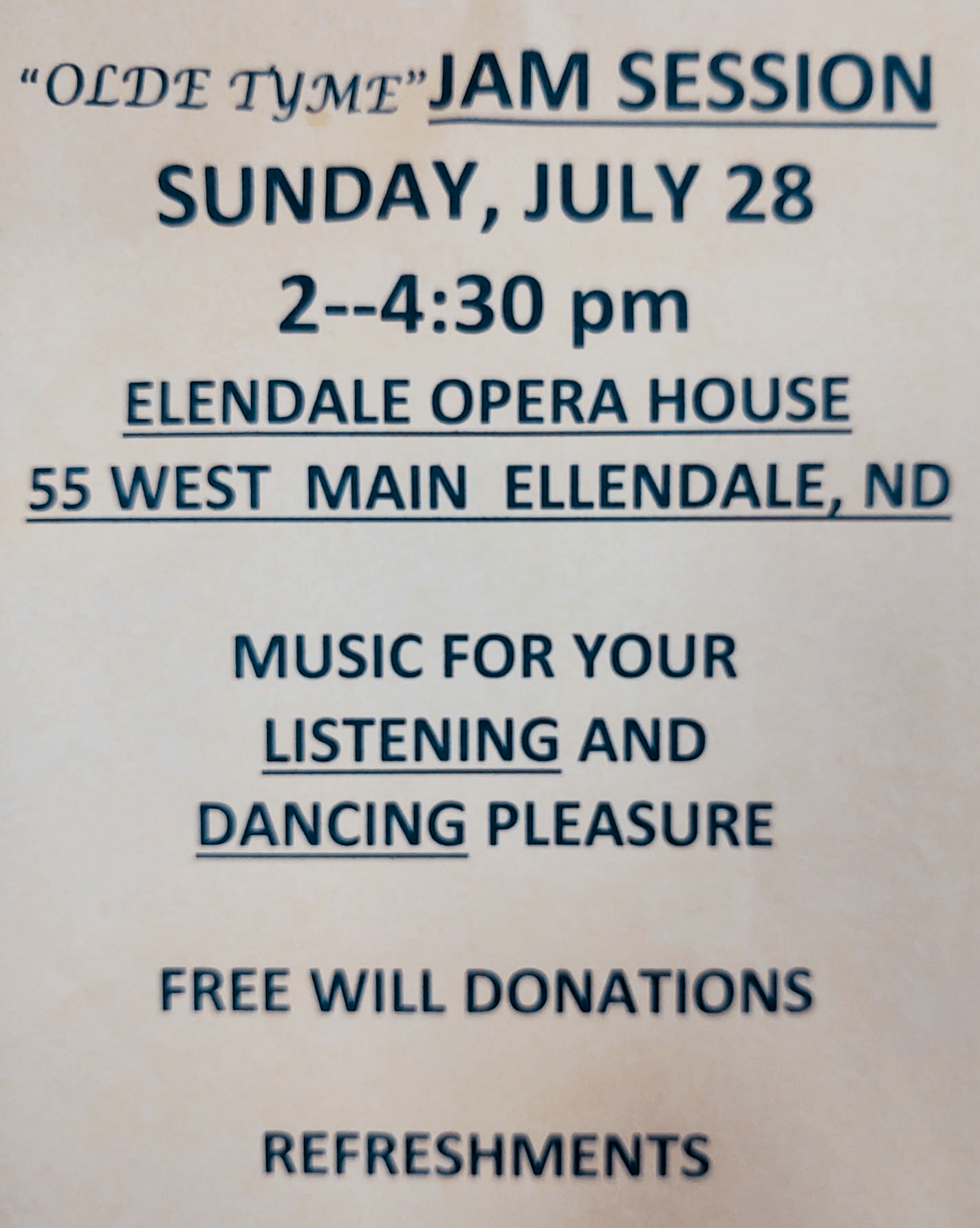 Ellendale Opera House