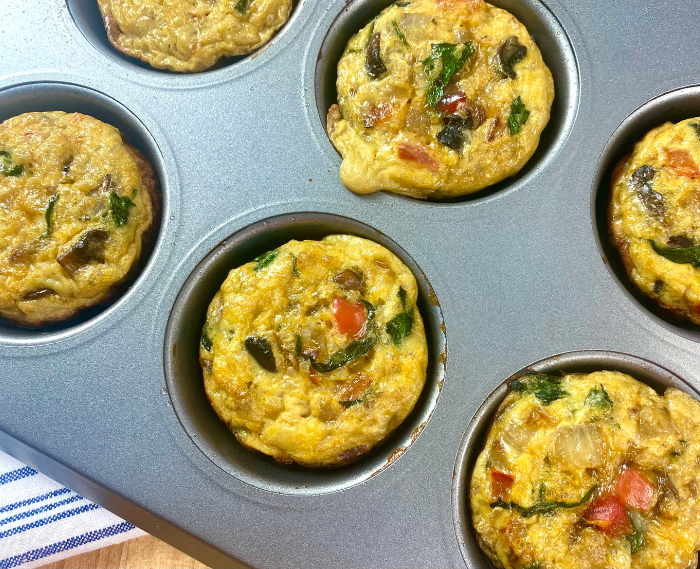Quinoa and Vegetable Egg Bites Ellie Krieger