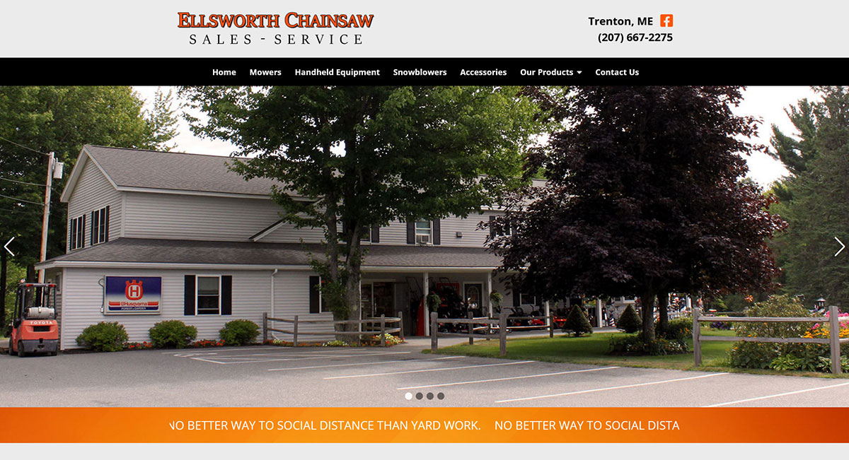 Ellsworth Chainsaw, Maine Outdoor Power Dealer, Chainsaws, Lawn Mowers