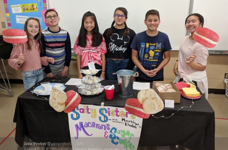 7th Grade Enrichment Students Open for Business News Details