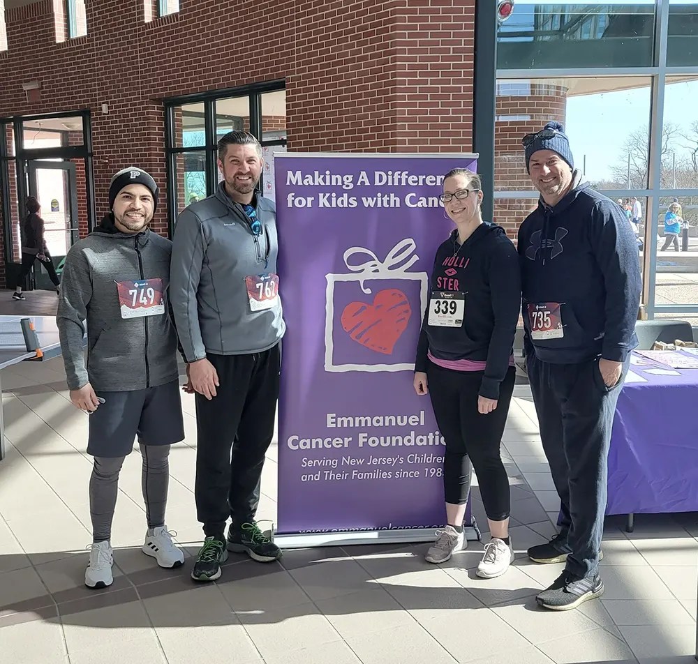 Employees Support Emmanuel Cancer Foundation First National Bank of Elmer