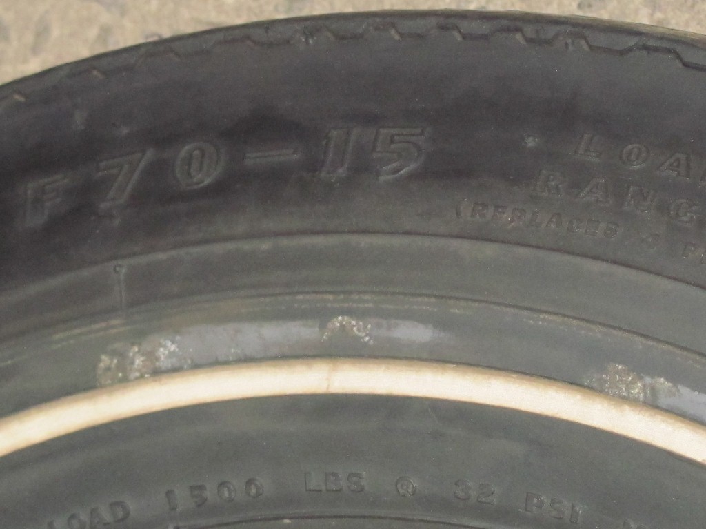 Find Original Hemi Hurst/Olds F7015 Goodyear Tire 71 in ster, New