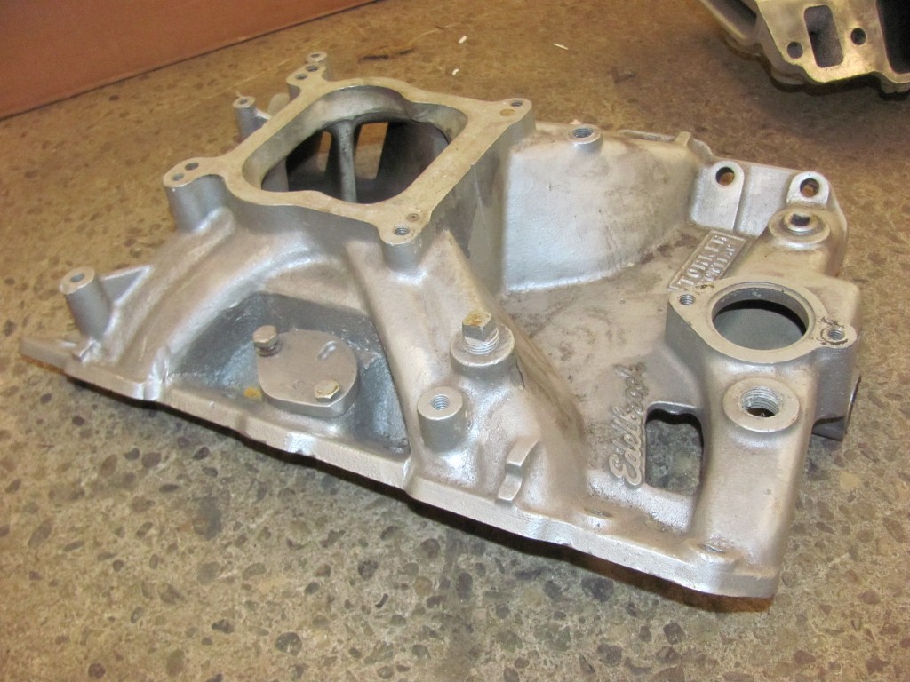 Edelbrock Torker Pontiac 326 400 428 455 Aluminum Intake Manifold Model