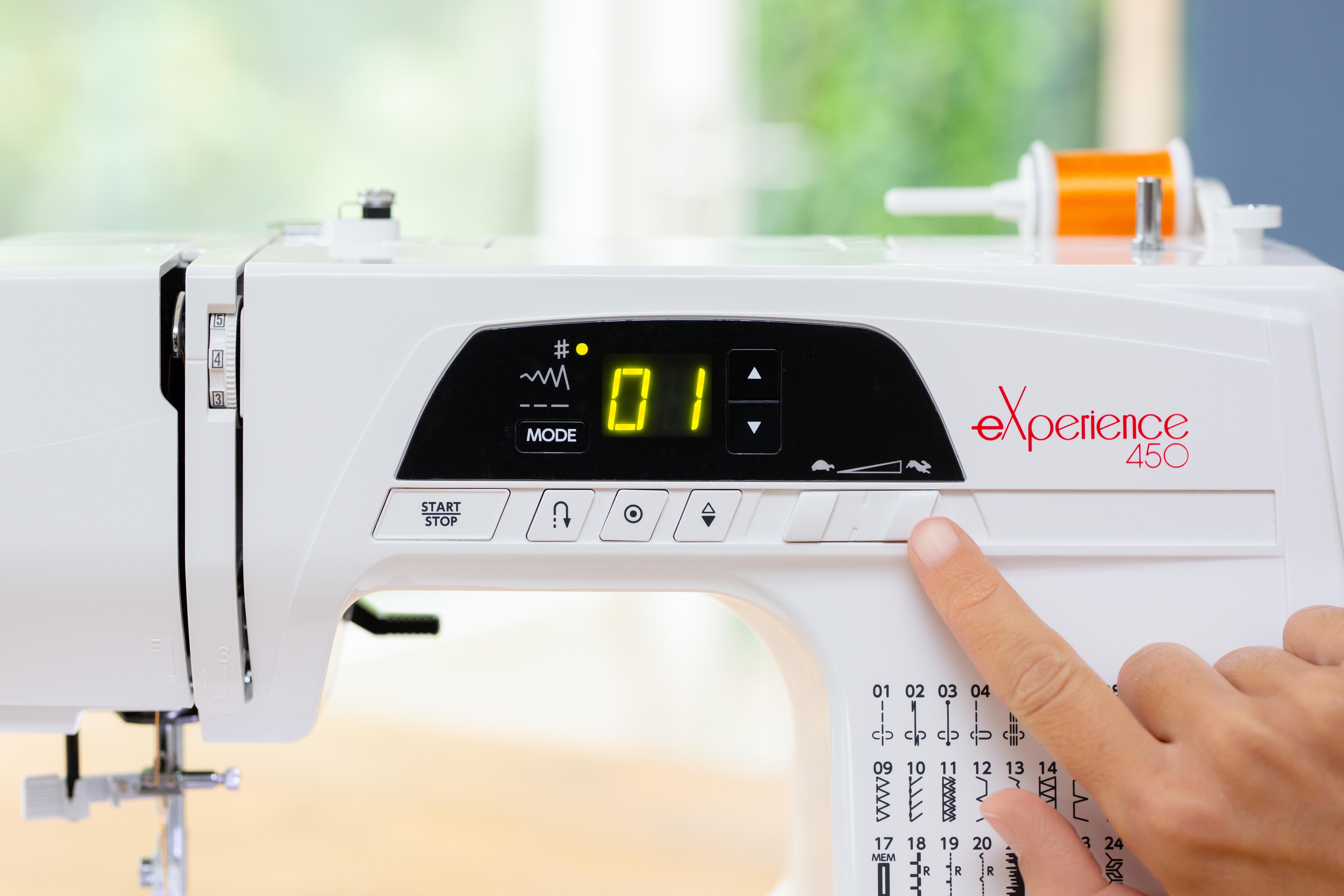 Elna Global website Sewing eXperience 450