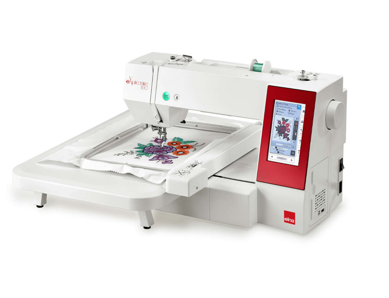 Elna Global website Embroidery eXpressive 830