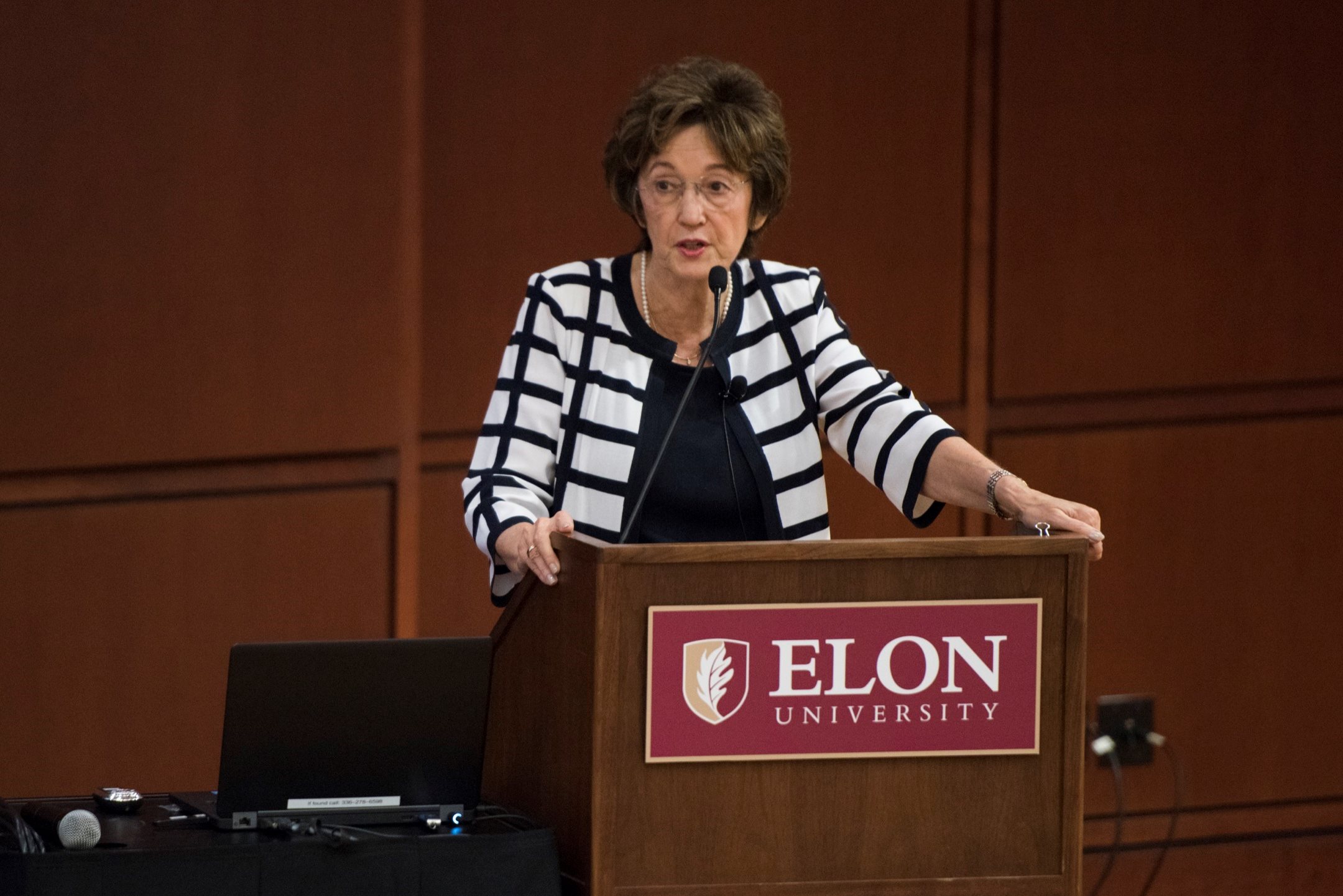 Elon University / Today at Elon / N.C. Secretary of State Elaine Marshall outlines her keys to