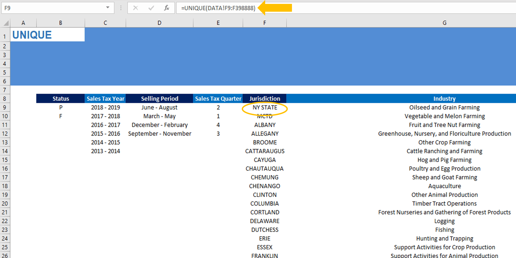 Dynamic Arrays in Excel Eloquens