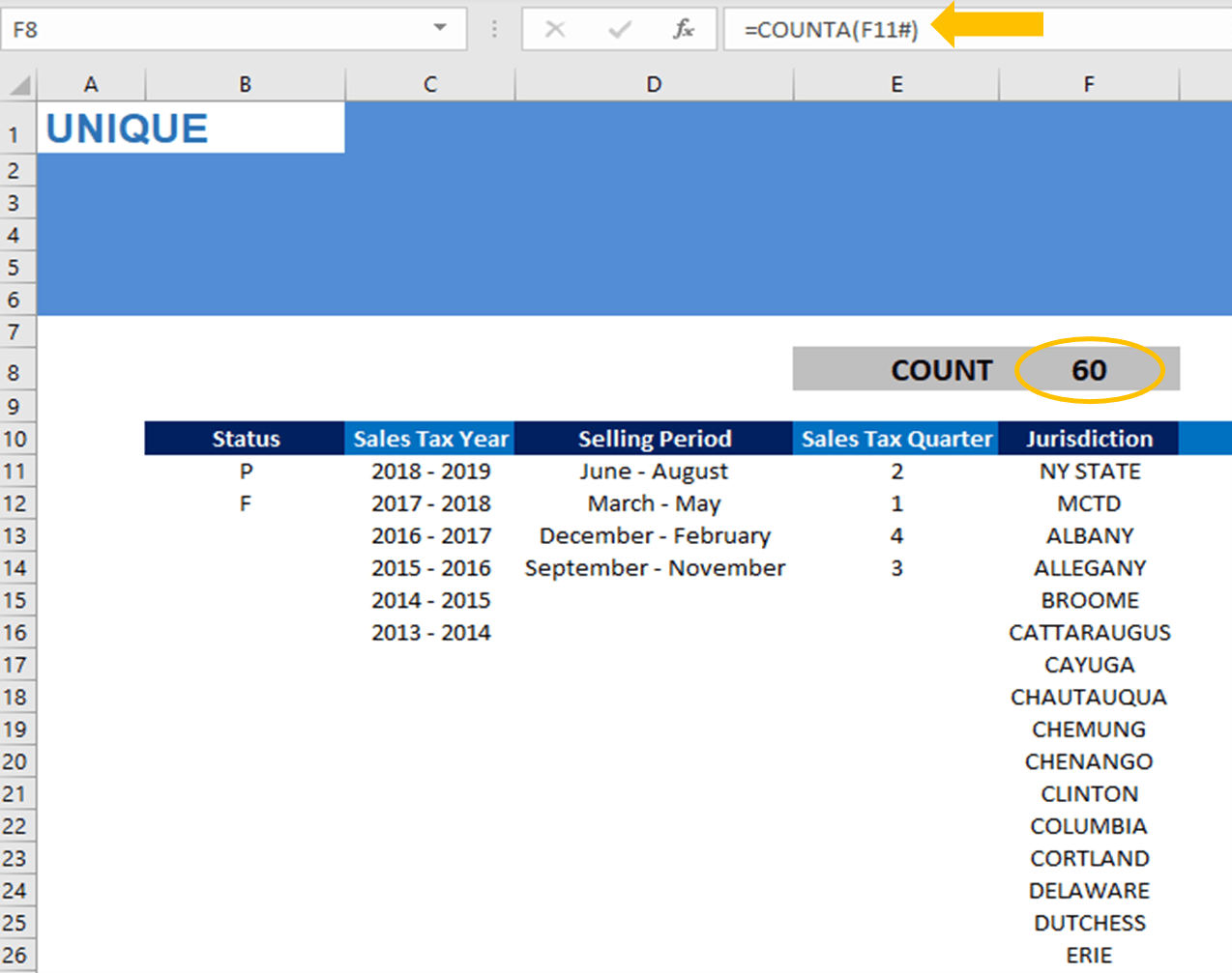 Dynamic Arrays in Excel Eloquens