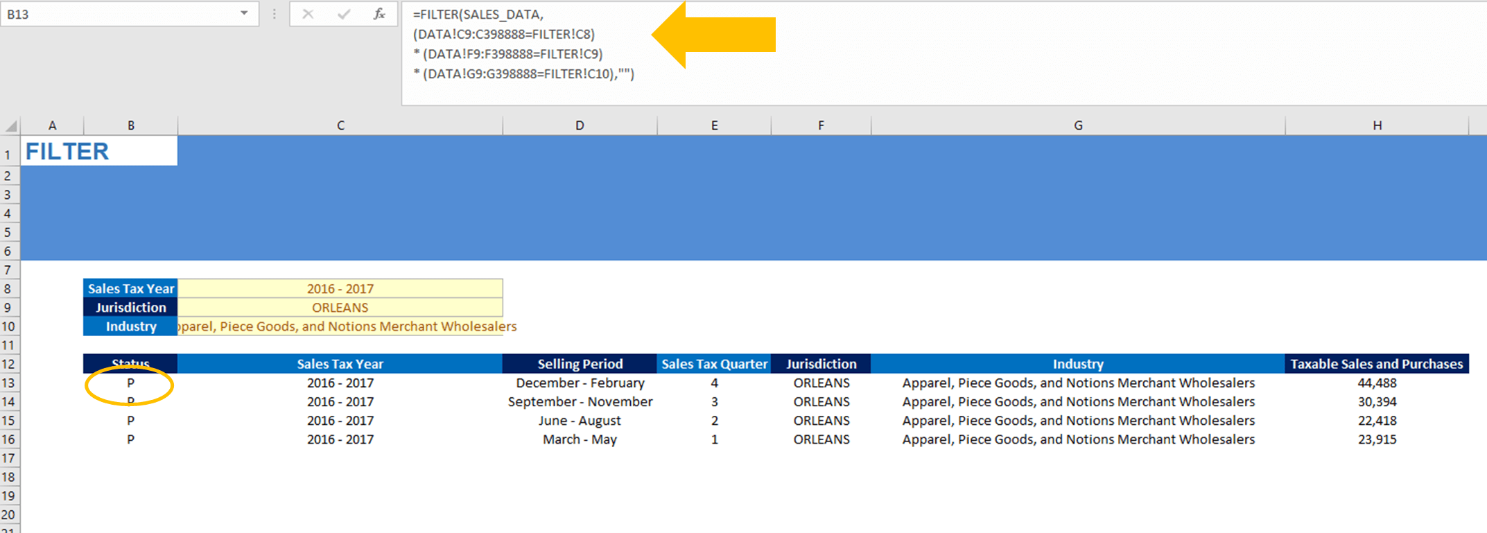 Dynamic Arrays in Excel Eloquens