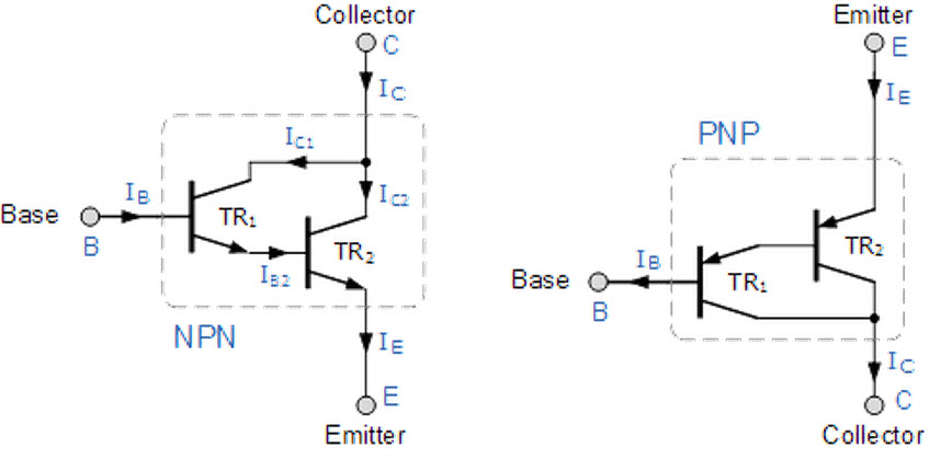 Darlington Transistor Amplifier Circuit Diagram - Wiring Flow Schema