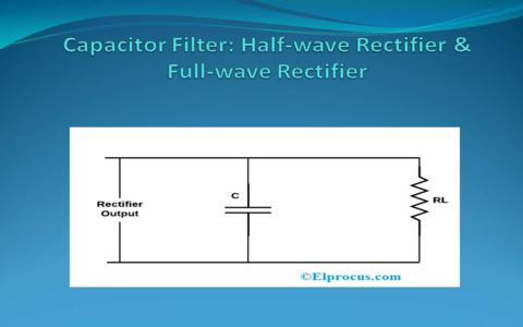 Half Wave Rectifier Circuit With Capacitor Filter