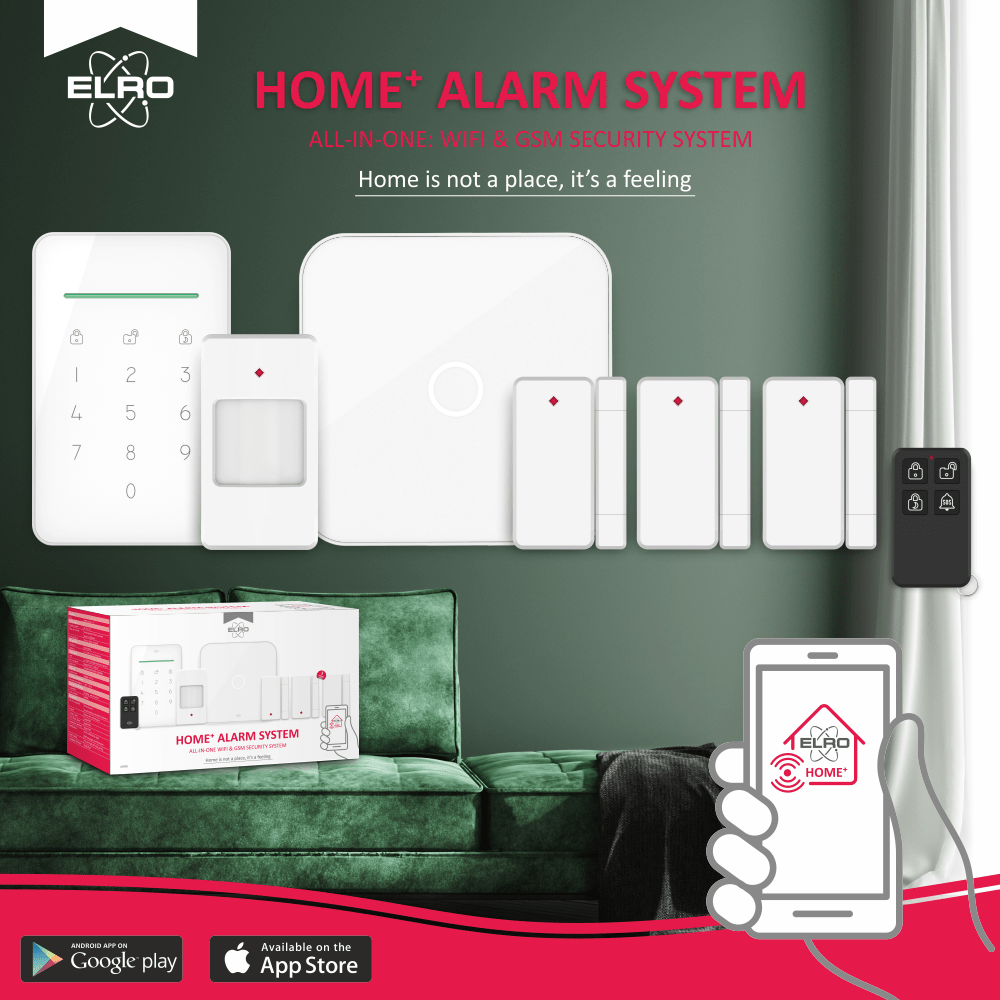 Het ELRO Home+ alarmsysteem ELRO