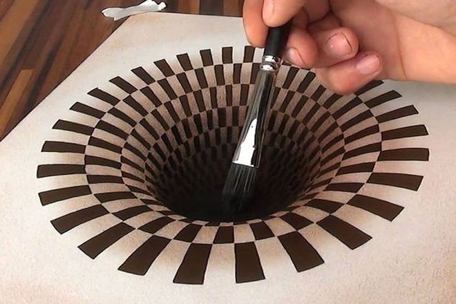 Sorprendentes dibujos tridimensionales, parece que se salieran del