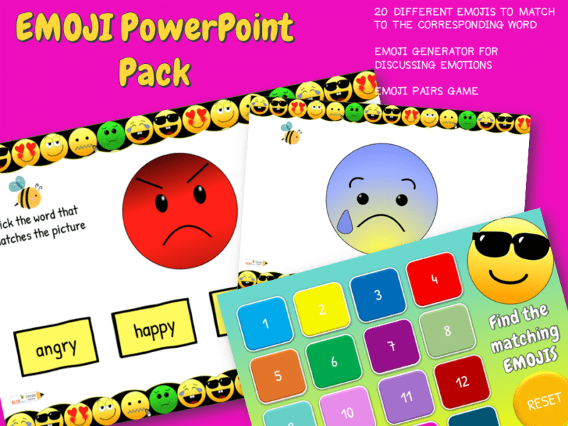 Emoji PowerPoint Pack Item 419 ELSA Support