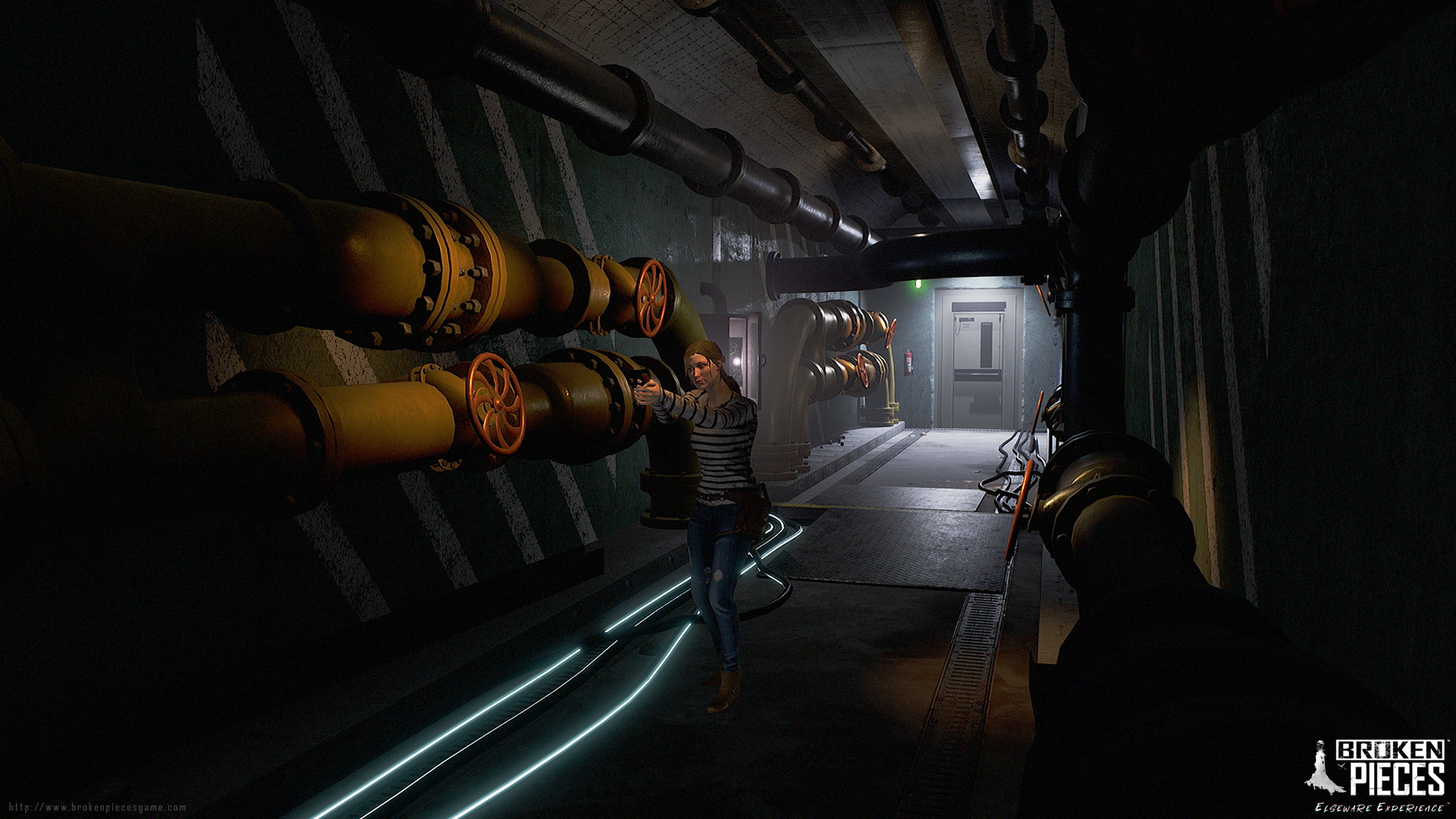 Broken Pieces homepage by Elseware Experience