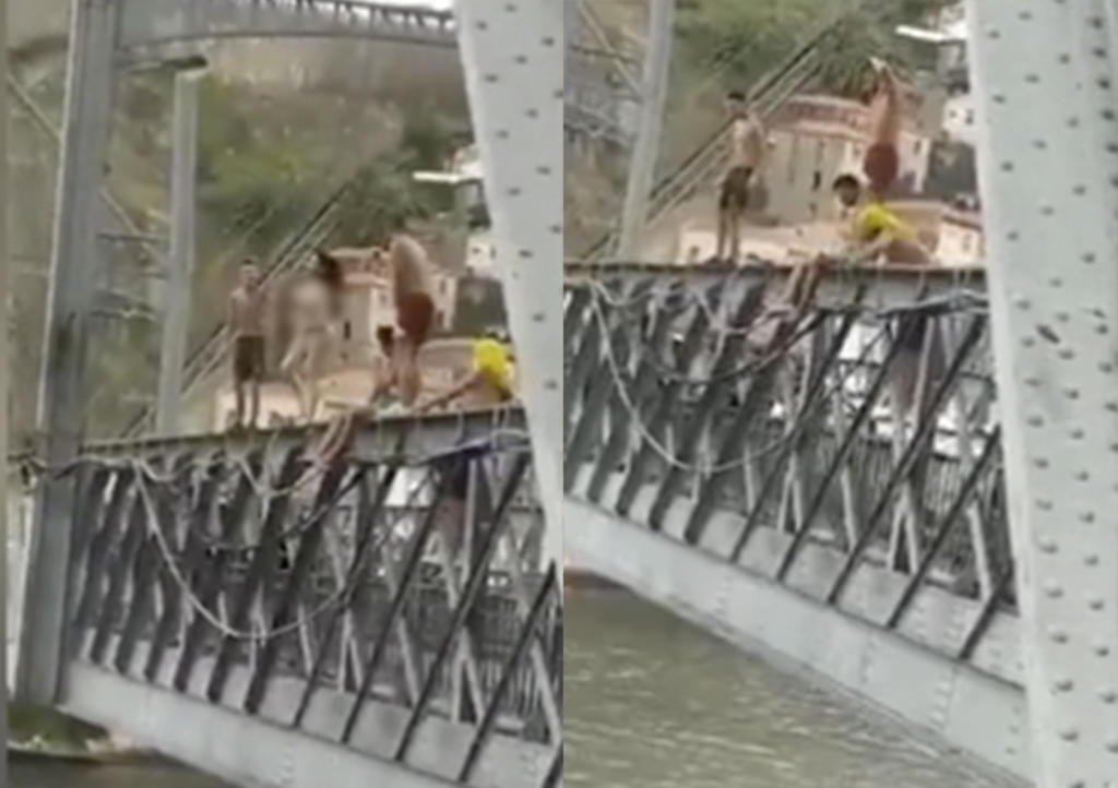 Turistas saltan desnudos desde puente de 45 m de altura, El Siglo de(04)